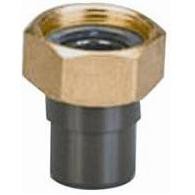 2-piece fitting with 15*21 X 16 male brass socket