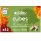 Accendifuoco actifeu legno cera vegetale 32 cubi Accendifuoco actifeu legno cera vegetale 32 cubi