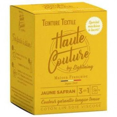 Teinture textile haute couture jaune safran 350g