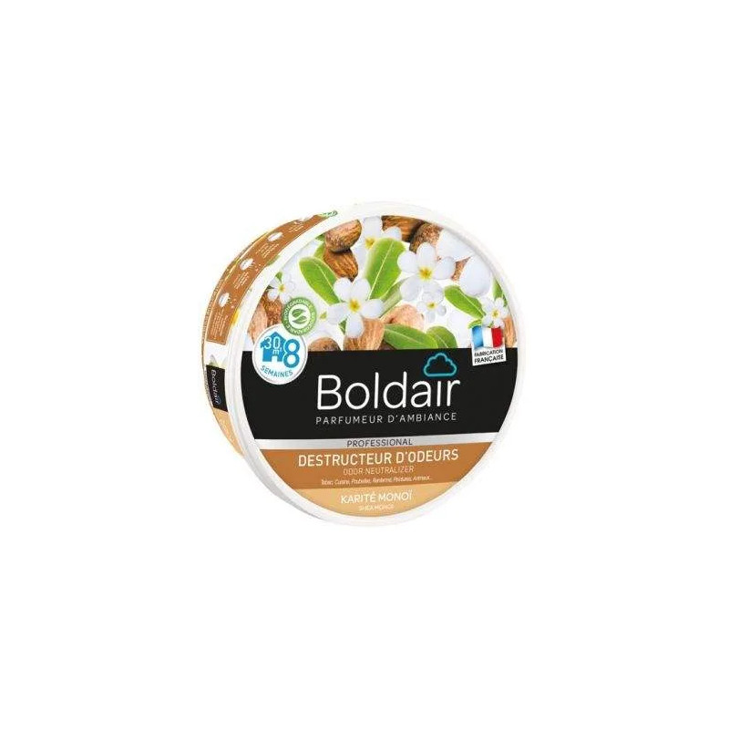 Boldair gel distruttore di odori karite monoi 300g