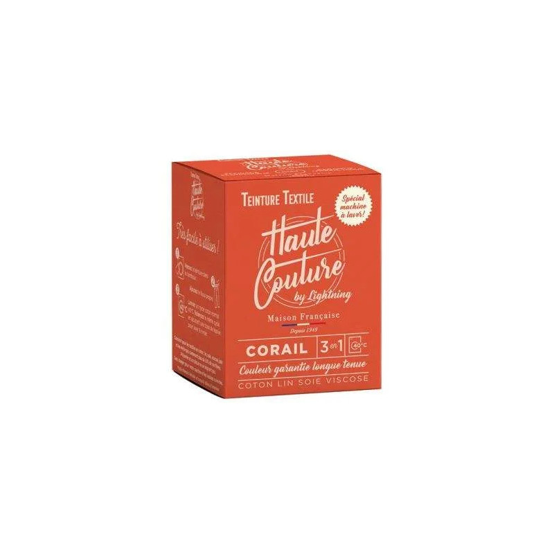 Coral high fashion textile dye 350g