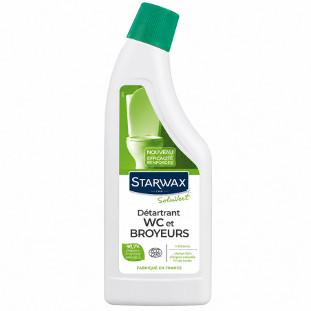 Desincrustante en gel para WC y trituradores 750 ml Ecocert