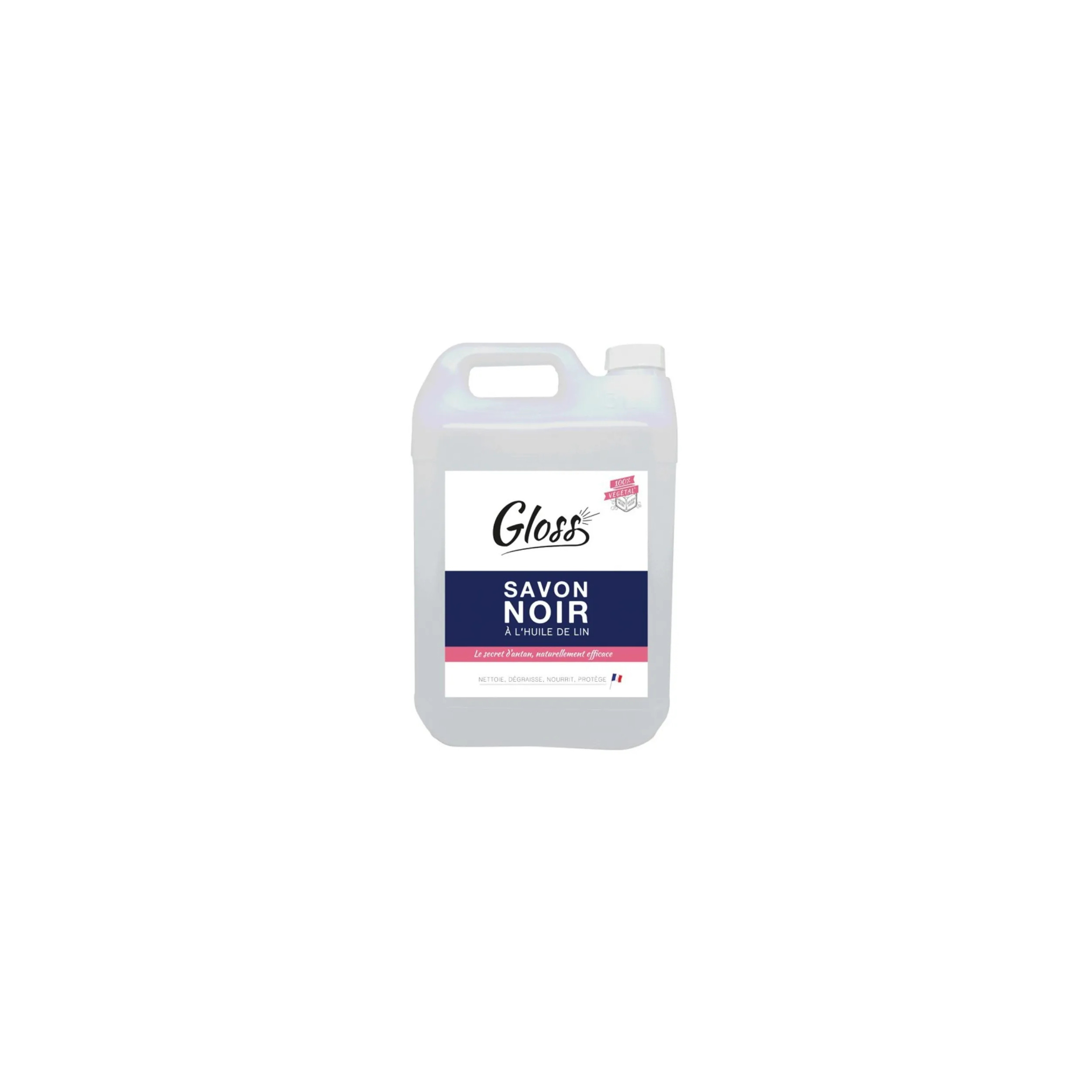 Gloss black soap with linseed oil 5l