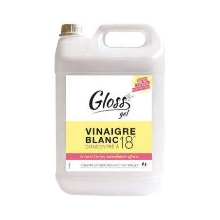 Gloss weißer Essig 18° 5l