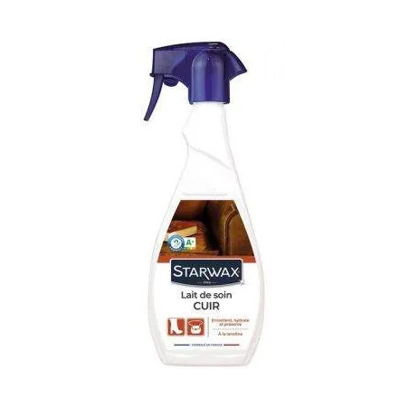 Lait de soin cuir pulvérisateur 500ml Starwax