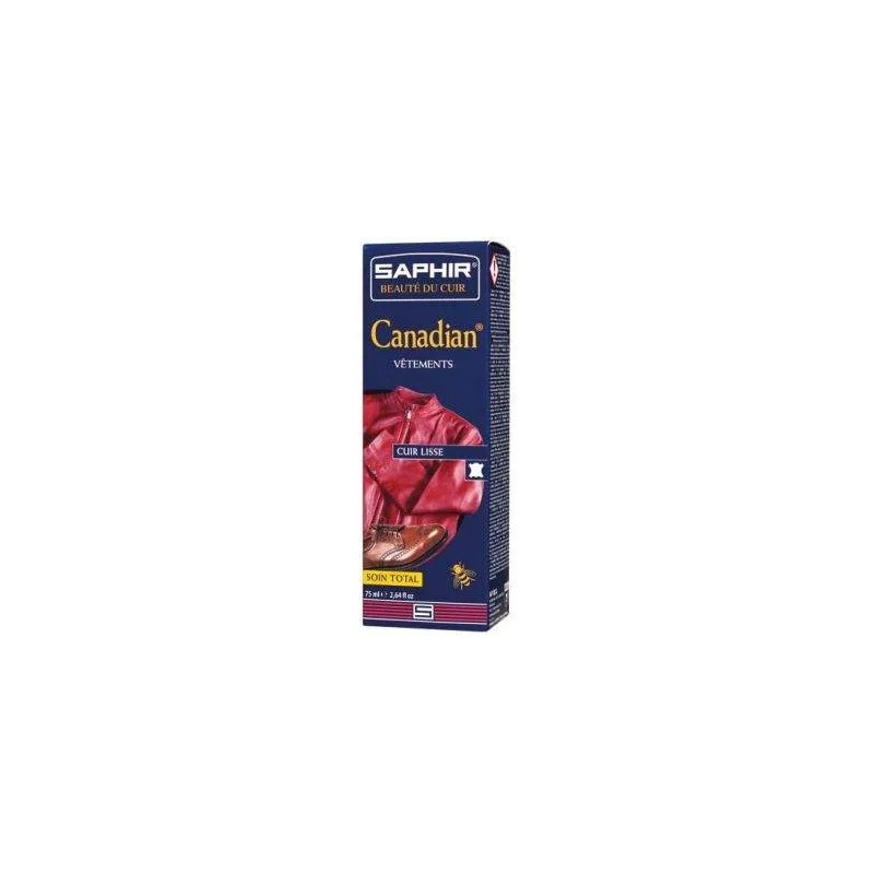 Crema lucidascarpe canadese in tubetto 75ml incolore Saphir