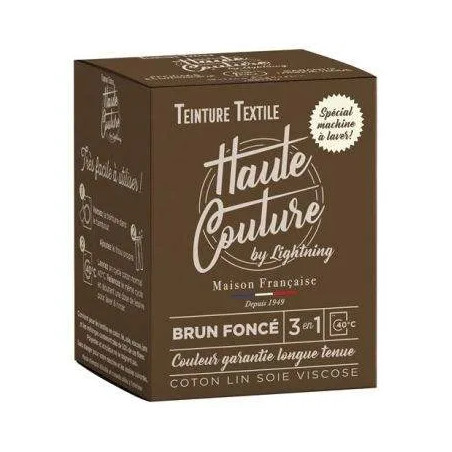 Tintura tessile marrone scuro 350g