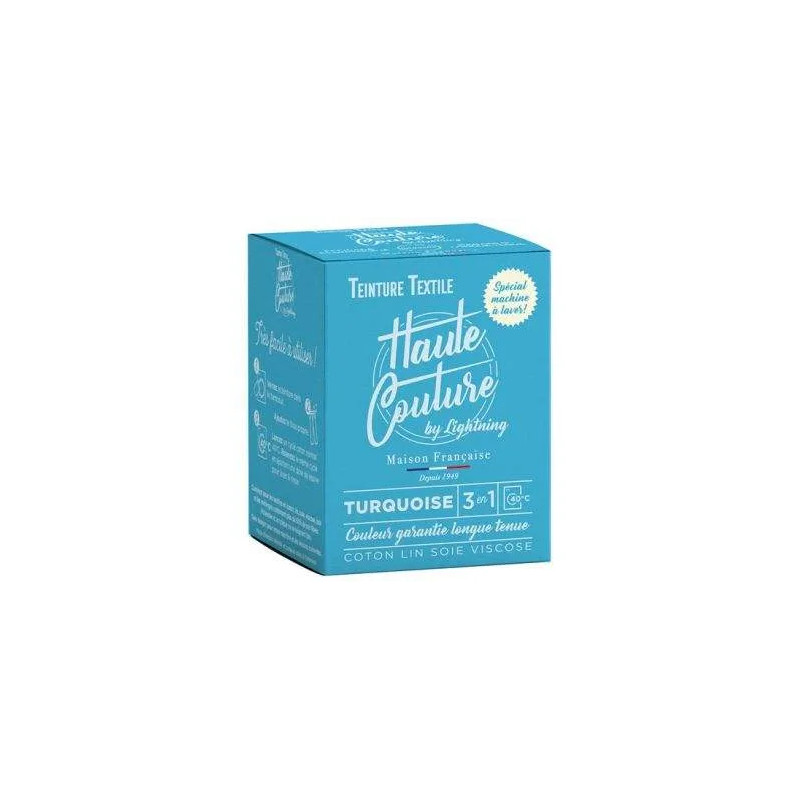 Tinte textil de alta costura turquesa 350g Tinte textil de alta costura turquesa 350g