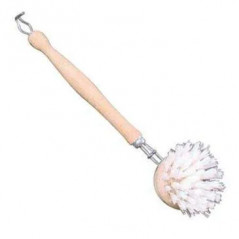 Geschirrbürste Holz Nylon + Stiel