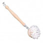 Wooden dish brush nylon + handle Wooden dish brush nylon + handle