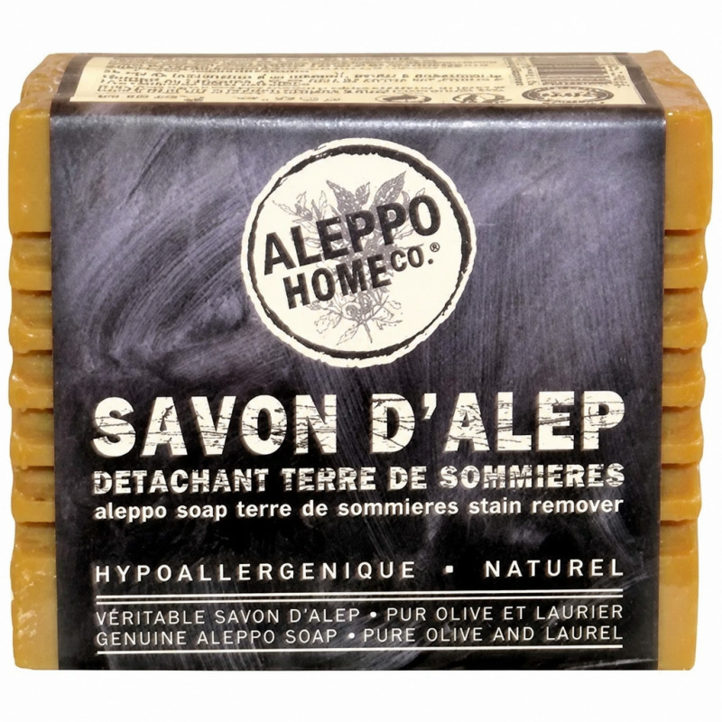 Aleppo-Seife Fleckenentferner mit Sommières-Erde 250g