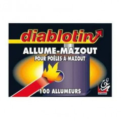 Ölanzünder DIABLOTIN für Ölöfen und -kessel, Box mit 100 Stück