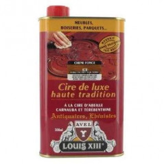 Cire liquide Louis XIII 500ml chêne foncé