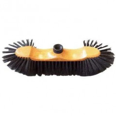Broom 1/2 head plastic silk s55 black 2040