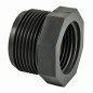 Verloopstuk PVC druk kort, M/M 40x49 (1"1/2) F/F 33x42 (1"1/4). Verloopstuk PVC druk kort, M/M 40x49 (1"1/2) F/F 33x42 (1"1/4).