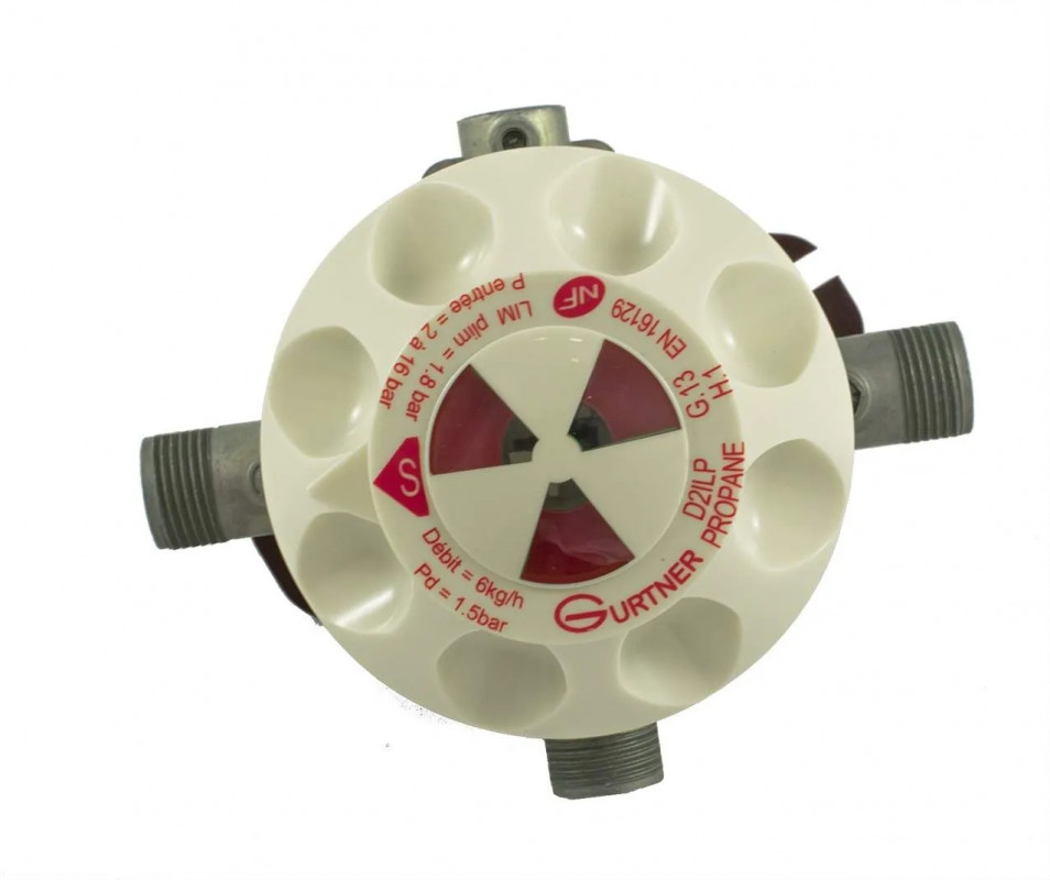 Omkeerregelaar D.2.I.L.P 6kg/h 1,5bar - NF EN Propaan - M20x150.