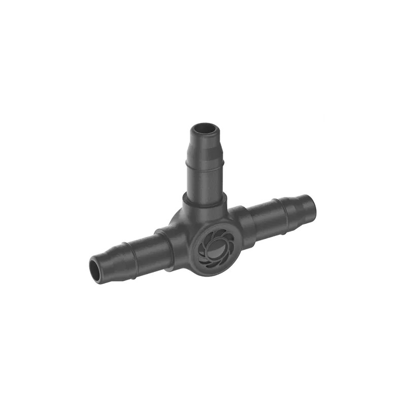 T-tak voor pijp met een diameter van 4,6 mm, 10 stuks.