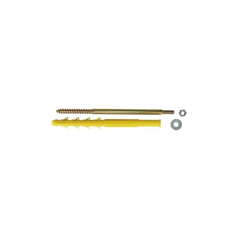 Ketel muurbeugel 12x240mm moer M8, set van 2 stuks