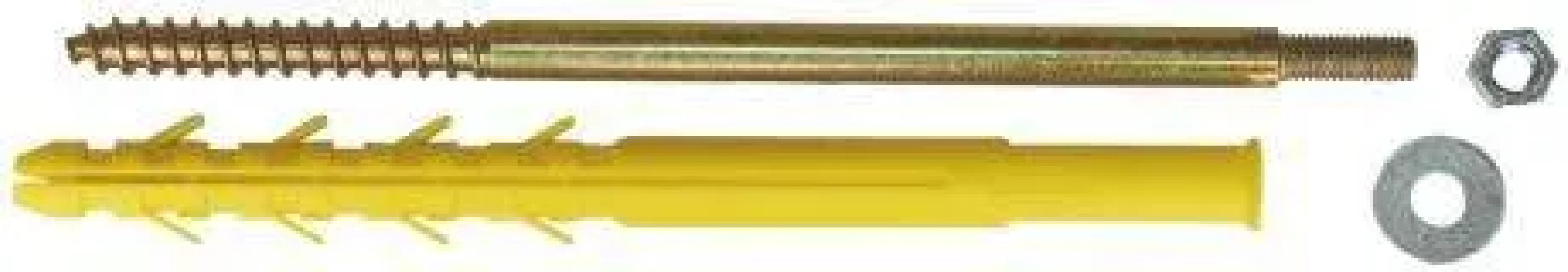 Soporte de pared para caldera 12x240mm tuerca M8, juego de 2 piezas