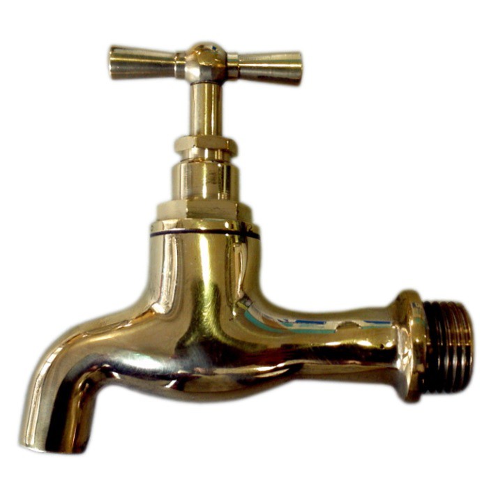 Sink tap polished 15x21