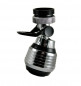 Verstelbare jetbreakbeluchter met variabel debiet 0,5 tot 6L/min, 2 jets, F22x100 en M24x100