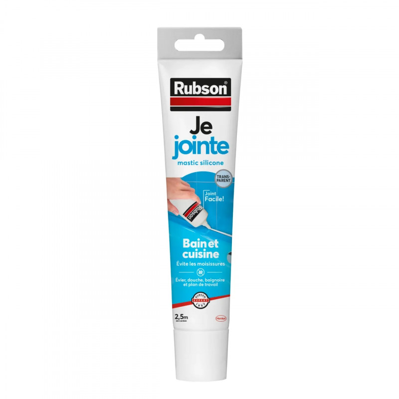 Transparante siliconenkit "Je Jointe", tube 50 ml