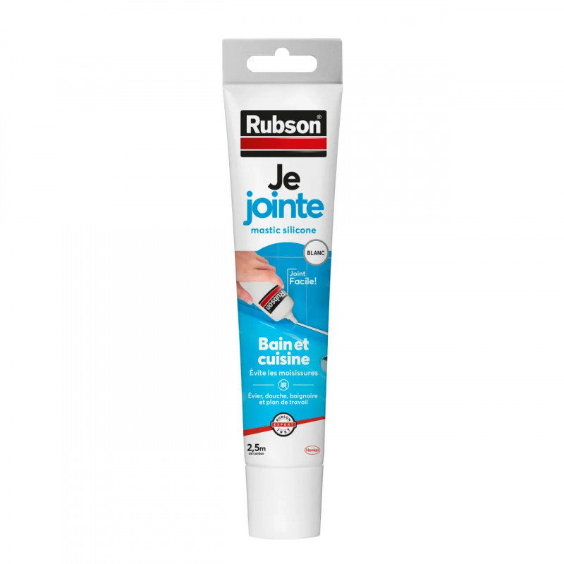 Siliconenkit "Je Jointe" wit, tube van 50 ml