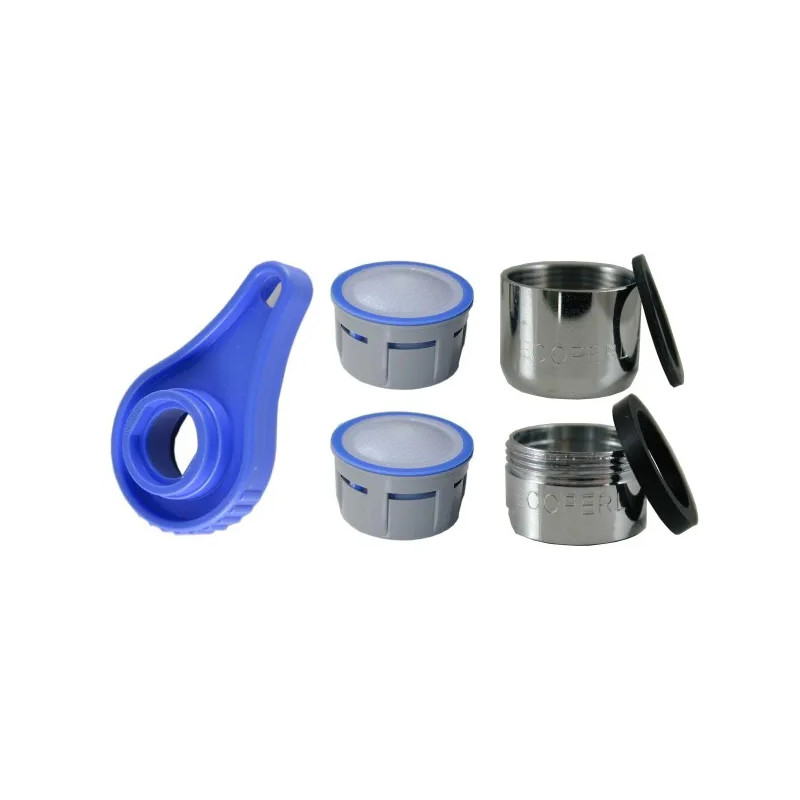 Waterbesparende beluchterset, 8L / minuut met sleutel
