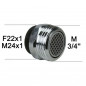 Speciale beluchter met 3/4" flexibele aansluiting, voor M24x100 en F22x100 kranen