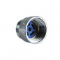 Doorstroomregelaar douche, 10L/min, mannetje - vrouwtje 15x21 (1/2")