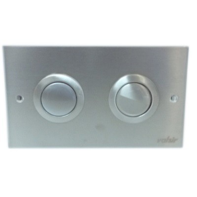 Pushbuttons with matte chrome plate Valsir