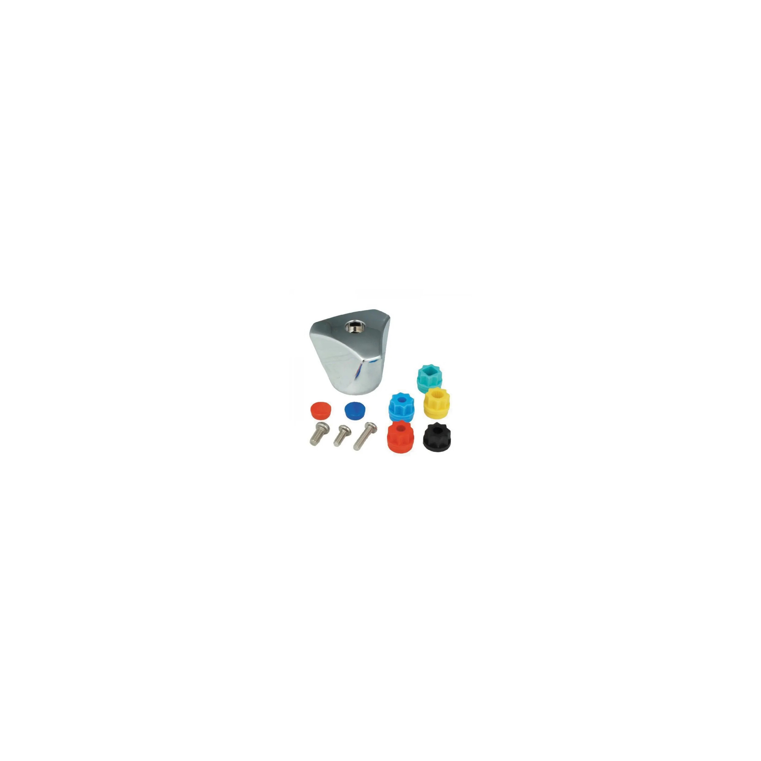 Croisillon, manette de mélangeur en ABS tricorne polyvalent universel avec inserts ECOPERL 061042-C