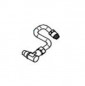 Stainless steel spout for Forge Adour Itsasu 600 gas griddle Stainless steel spout for Forge Adour Itsasu 600 gas griddle