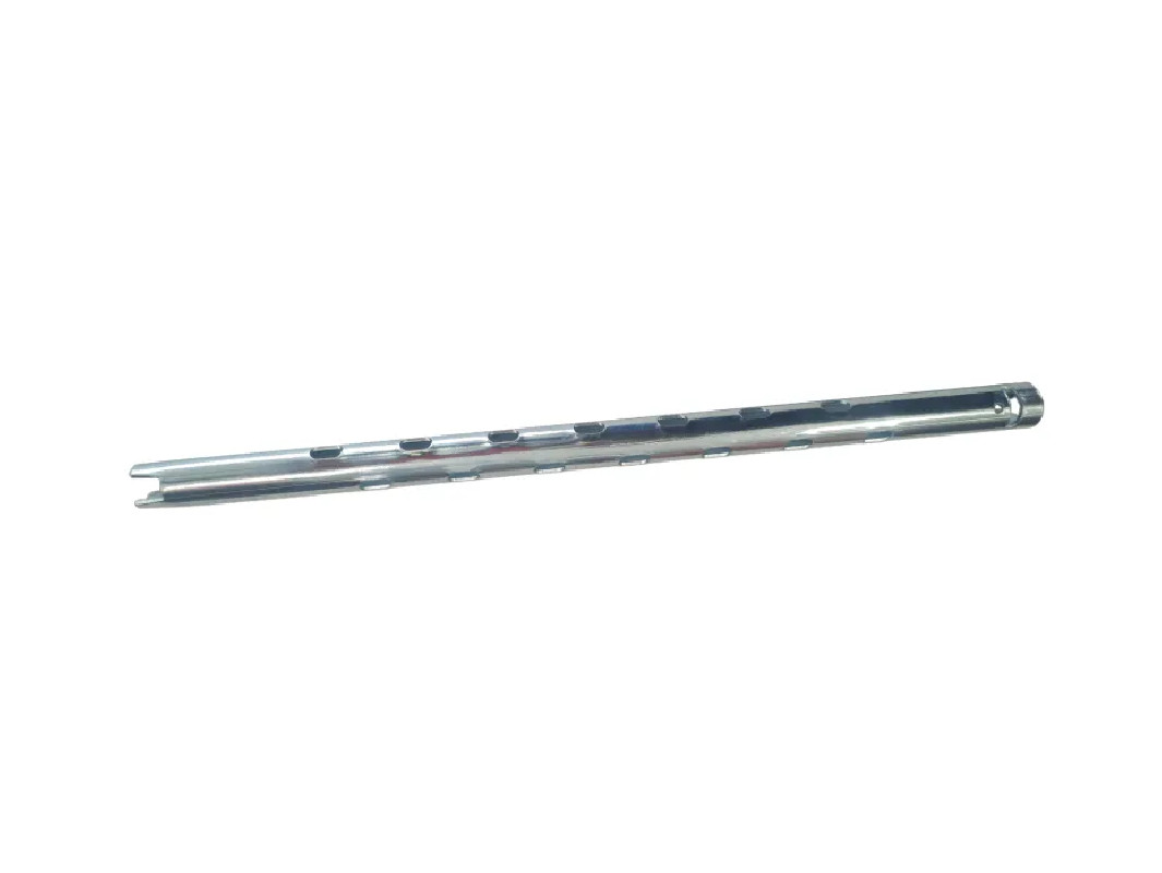 Gietijzeren radiatorsteun, 320 mm inklopbuis, gegalvaniseerd staal