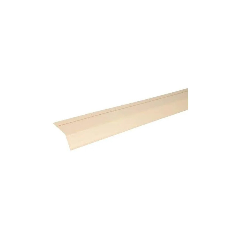 Zand PVC druiprand, hoogte 18cm, lengte 2 meter.