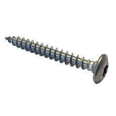 A4 3,5 x 12,7 mm tornillos pozi de cabeza plana de acero inoxidable, 26 uds.