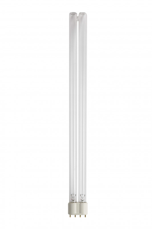  UVC-lamp van 36 W met één fitting.