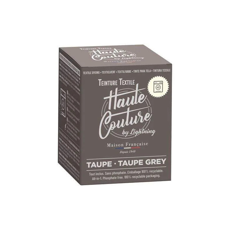 Haute couture taupe textielverf 350g