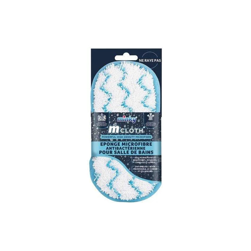 Antibacteriële microvezel badkamerspons