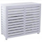 Witte composiet buitenmantel voor airconditioning, 1050x496x831 mm