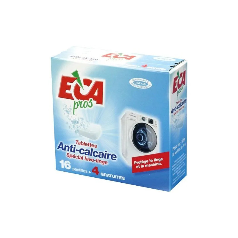 Antikalk tabletten voor wasmachines, 16 tabletten