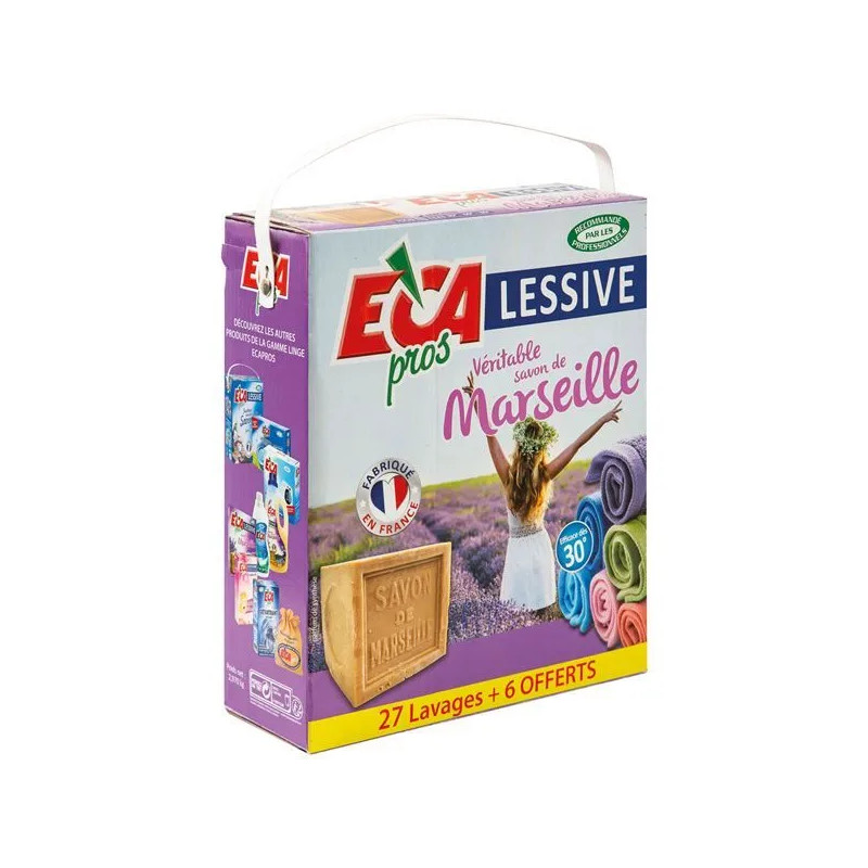 Waspoeder met Marseillezeep, 3kg