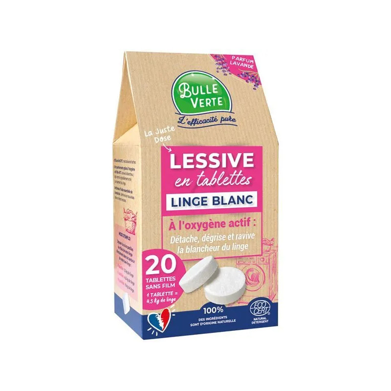 Speciale witte wasmiddeltabletten, 20 doses