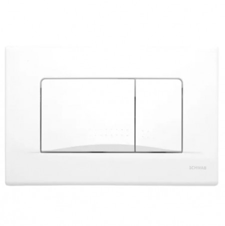 Piastra bicolore Dots Duo bianco