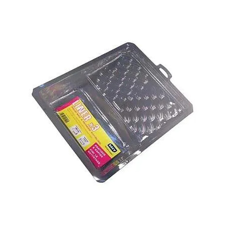 Non-slip paint tray liner, 3 pieces.