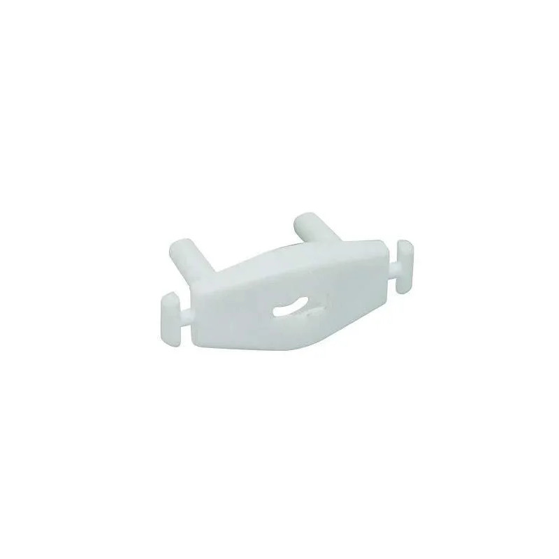 Stopcontactdeksels type C/E/F, L.35mm, H.13mm, P.24mm, PVC wit, 12 st.
