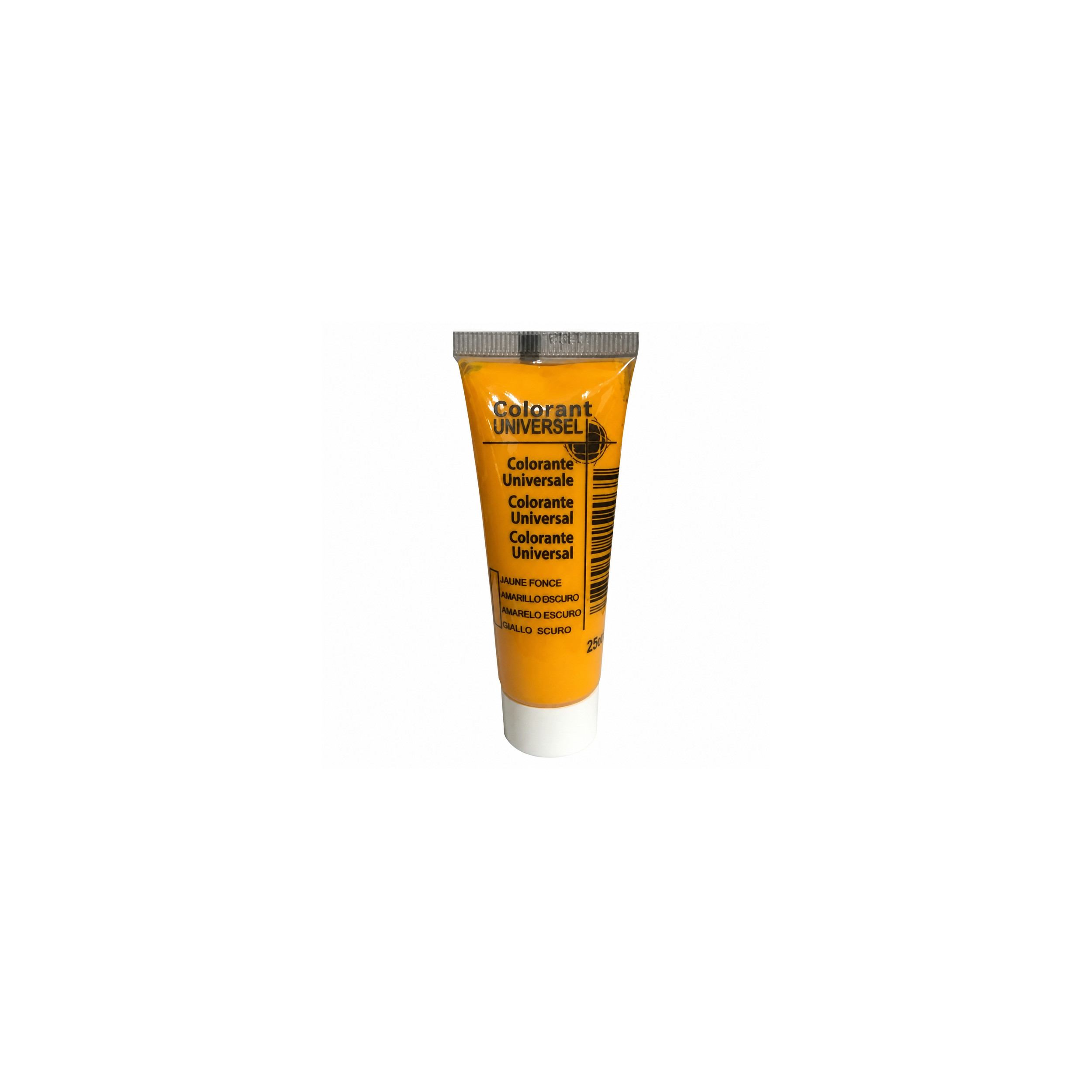 Colorant universel, tube de 25ml, jaune foncé. 724096