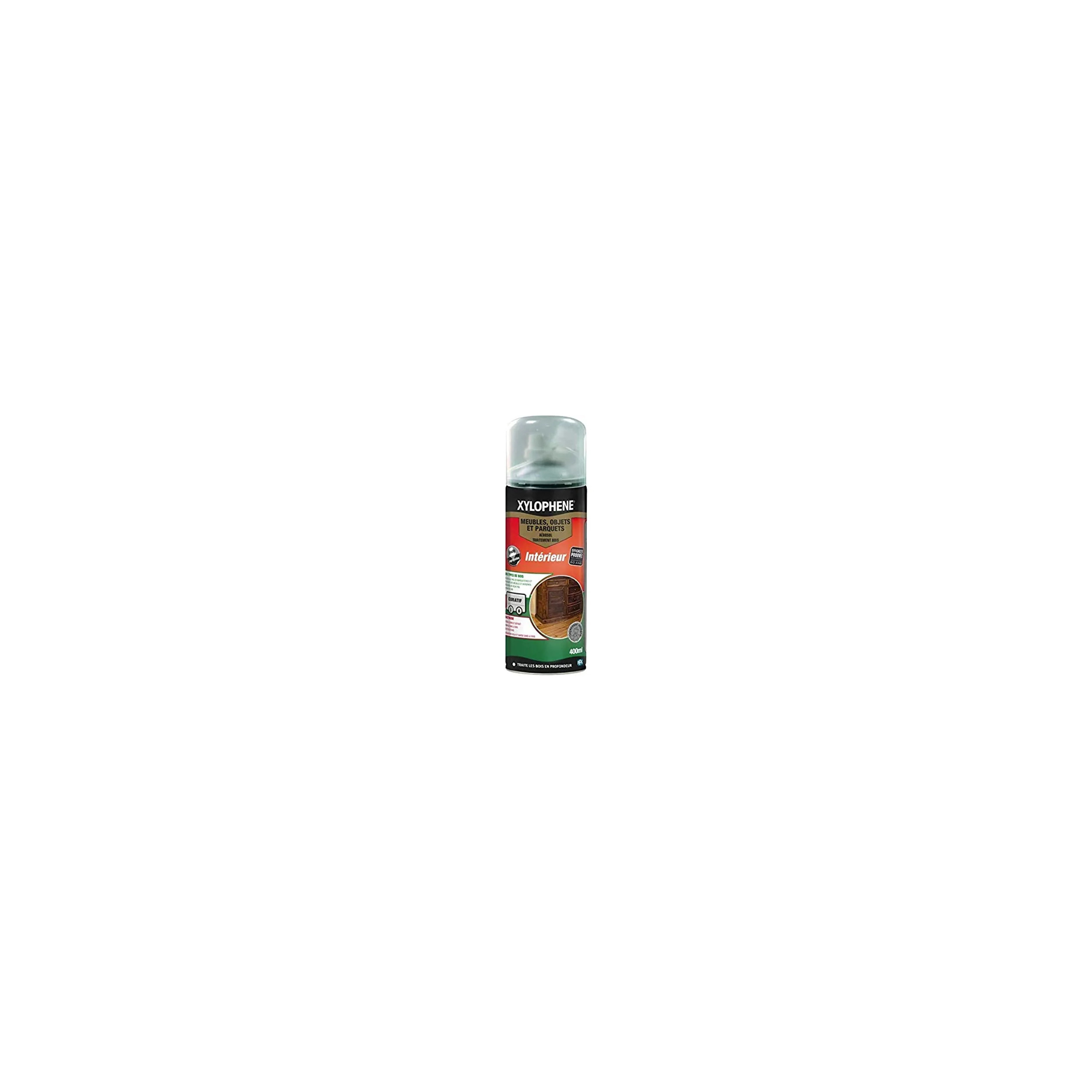 Xylophène bois meuble efficacité garantie 25ans, injecteur 400ml.