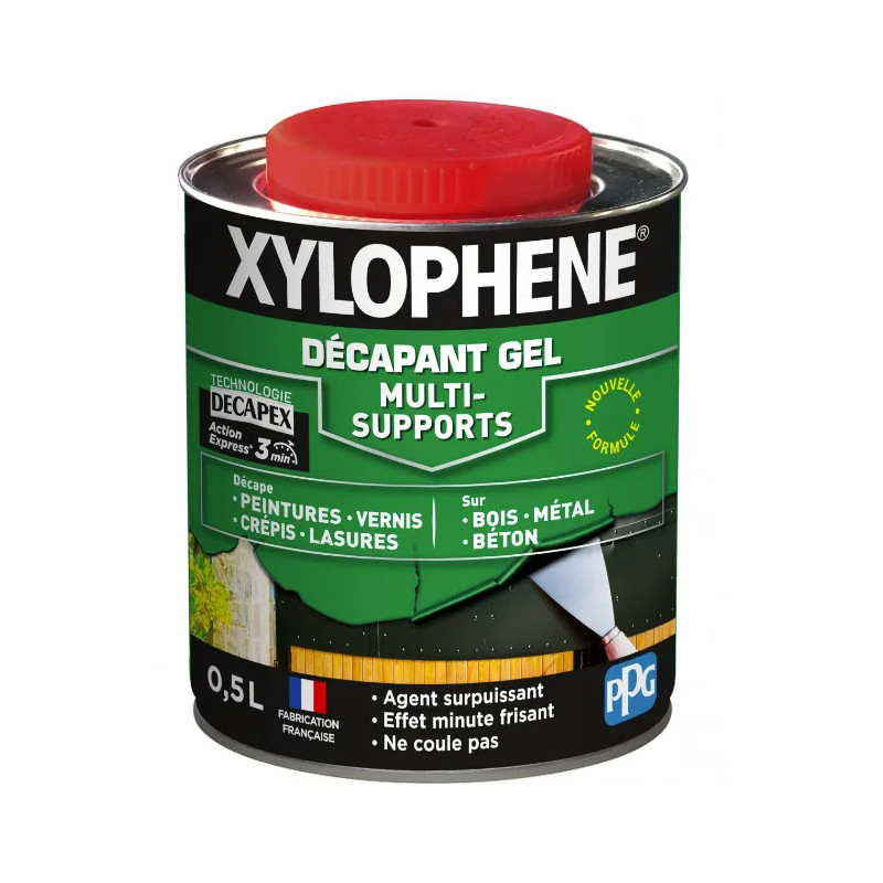 Xylophene multi-support gel stripper 0,5l kleurloos.