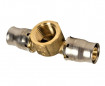 Gereedschapsloze tectite fitting 20, 15 x 21, 20 mm meerlaags vrouwelijk T-stuk voor clips
